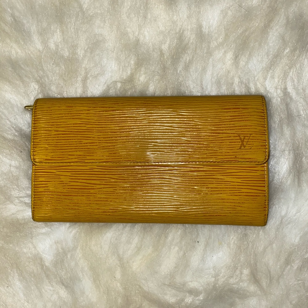 Epi leather Louis Vuitton wallet